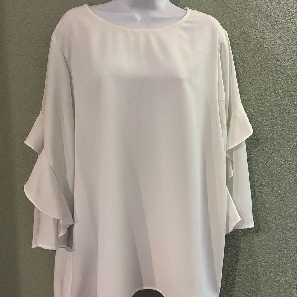 Alfani Cream Women's Blouse